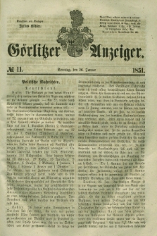 Görlitzer Anzeiger. 1851, № 11 (26 Januar)