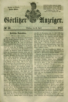 Görlitzer Anzeiger. 1851, № 50 (29 April)
