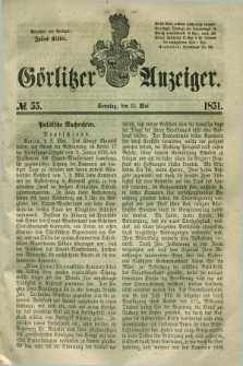 Görlitzer Anzeiger. 1851, № 55 (11 Mai) + dod.