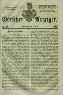 Görlitzer Anzeiger. 1851, № 57 (15 Mai) + dod.