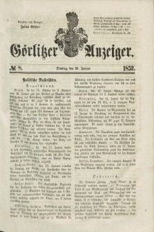 Görlitzer Anzeiger. [Bd.1], № 8 (20 Januar 1852)