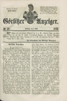 Görlitzer Anzeiger. [Bd.1], № 52 (4 Mai 1852)