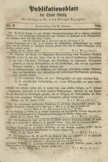 Publikationsblatt der Stadt Görlitz. 1846, Nr. 4 (29 Januar)