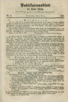 Publikationsblatt der Stadt Görlitz. 1846, Nr. 9 (5 März)