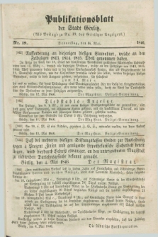 Publikationsblatt der Stadt Görlitz. 1846, Nr. 19 (14 Mai)