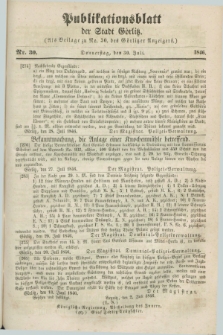 Publikationsblatt der Stadt Görlitz. 1846, Nr. 30 (30 Juli)