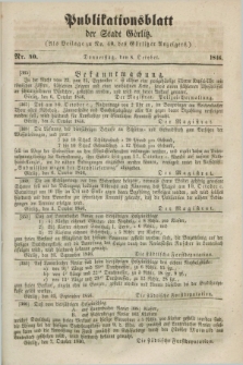 Publikationsblatt der Stadt Görlitz. 1846, Nr. 40 (8 October)