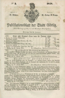 Publikationsblatt der Stadt Görlitz. 1848, № 3 (24 Januar)
