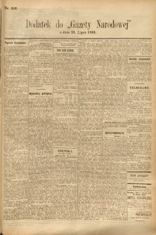 Gazeta Narodowa. 1895, nr 201