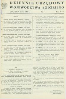 Dziennik Urzędowy Województwa Łódzkiego. 1986, nr 3 (4 marca)