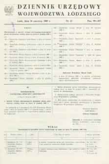 Dziennik Urzędowy Województwa Łódzkiego. 1989, nr 13 (30 czerwca)