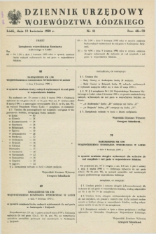 Dziennik Urzędowy Województwa Łódzkiego. 1990, nr 11 (12 kwietnia)