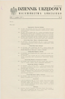 Dziennik Urzędowy Województwa Łódzkiego. 1991, nr 11 (31 grudnia)