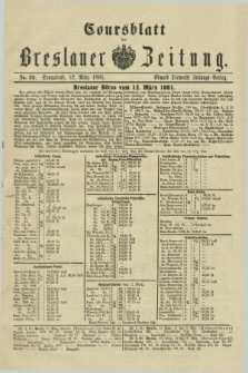 Coursblatt der Breslauer Zeitung. 1881, No. 60 (12 März)