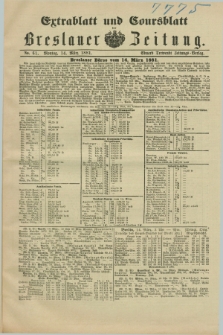 Coursblatt der Breslauer Zeitung. 1881, No. 61 (14 März)