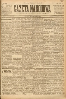 Gazeta Narodowa. 1895, nr 244