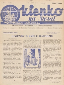 Okienko na Świat : pismo dzieci i młodzieży. 1938, nr 20