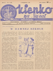 Okienko na Świat : pismo dzieci i młodzieży. 1938, nr 29