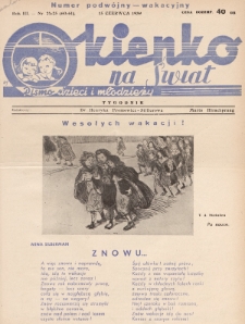Okienko na Świat : pismo dzieci i młodzieży. 1939, nr 60-61