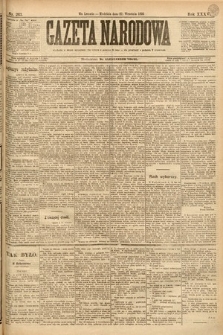 Gazeta Narodowa. 1895, nr 263