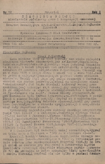 Szachista Polski : miesięcznik poświęcony grze i kompozycji szachowej. 1946, nr 12