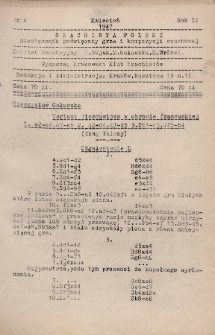 Szachista Polski : miesięcznik poświęcony grze i kompozycji szachowej. 1947, nr 4