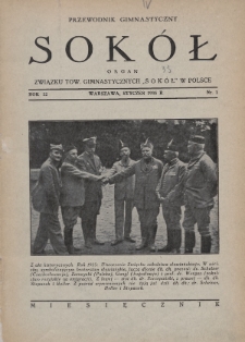 Przewodnik Gimnastyczny „Sokół” : organ Związku Towarzystw Gimnastycznych „Sokół” w Polsce. R.52 (1935), nr 1