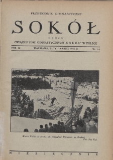 Przewodnik Gimnastyczny „Sokół” : organ Związku Towarzystw Gimnastycznych „Sokół” w Polsce. R.52 (1935), nr 2-3