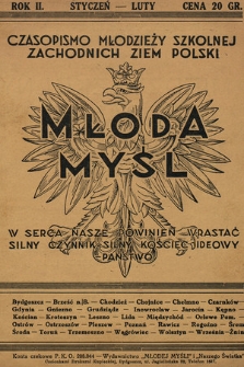 Młoda Myśl : czasopismo młodzieży szkolnej zachodnich ziem Polski. 1935, nr [1] (6/7)