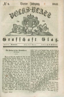 Volks-Blatt für die Graffschaft Glatz. Jg.4, №. 9 (4 März 1843)