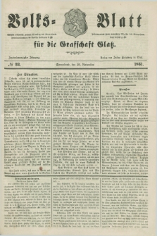 Volks=Blatt für die Graffschaft Glatz. Jg.22, №. 93 (23 November 1861)