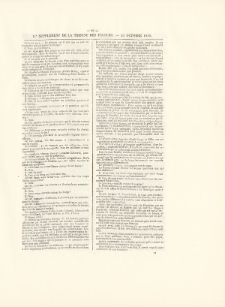 Supplément de la Tribune des Peuples : Haute Cour de Justice. 1849, nr 11