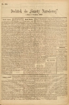 Gazeta Narodowa. 1895, nr 334