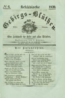 Schlesische Gebirgs-Blüthen : eine Zeitschrift für Leser aus allen Ständen. Jg.5, № 6 (7 Februar 1839)