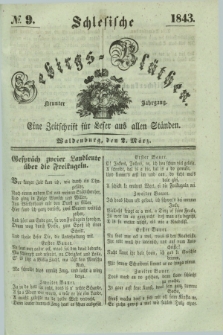 Schlesische Gebirgs-Blüthen : eine Zeitschrift für Leser aus allen Ständen. Jg.9, № 9 (2 März 1843)