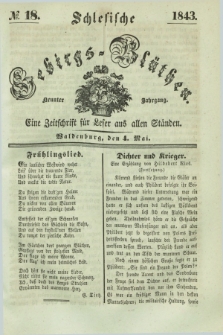 Schlesische Gebirgs-Blüthen : eine Zeitschrift für Leser aus allen Ständen. Jg.9, № 18 (4 Mai 1843)