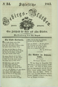 Schlesische Gebirgs-Blüthen : eine Zeitschrift für Leser aus allen Ständen. Jg.9, № 34 (24 August 1843)