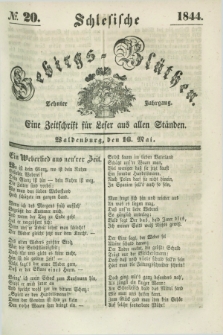 Schlesische Gebirgs-Blüthen : eine Zeitschrift für Leser aus allen Ständen. Jg.10, № 20 (16 Mai 1844)