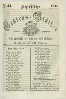 Schlesische Gebirgs-Blüthen : eine Zeitschrift für Leser aus allen Ständen. Jg.10, № 44 (31 October 1844)