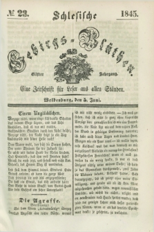 Schlesische Gebirgs-Blüthen : eine Zeitschrift für Leser aus allen Ständen. Jg.11, № 23 (5 Juni 1845)