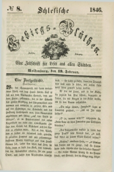 Schlesische Gebirgs-Blüthen : eine Zeitschrift für Leser aus allen Ständen. Jg.12, № 8 (19 Februar 1846)