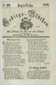 Schlesische Gebirgs-Blüthen : eine Zeitschrift für Leser aus allen Ständen. Jg.12, № 52 (23 December 1846)