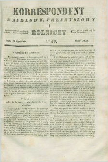 Korrespondent Handlowy, Przemysłowy i Rolniczy : wychodzi dwa razy na tydzień przy Gazecie Warszawskiéj. 1843, Nro 29 (15 kwietnia)