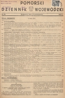 Pomorski Dziennik Wojewódzki. 1949, nr 24