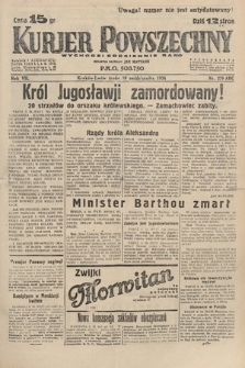 Kurjer Powszechny. 1934, nr 279