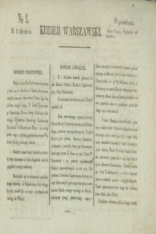 Kurjer Warszawski. [1821], nr 3 (3 stycznia)