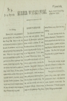 Kurjer Warszawski. [1821], nr 9 (10 stycznia)