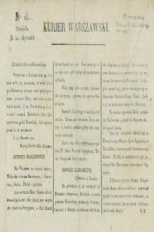 Kurjer Warszawski. [1821], nr 18 (21 stycznia)