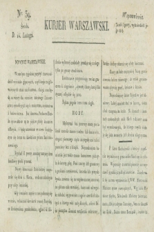 Kurjer Warszawski. [1821], nr 39 (14 lutego)