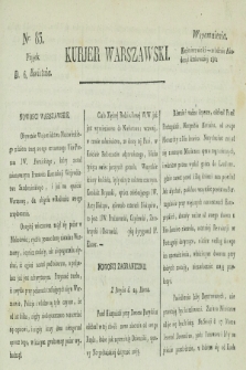 Kurjer Warszawski. [1821], nr 83 (6 kwietnia)